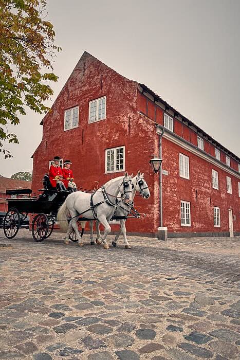 Pferdekutsche Kastell Kopenhagen