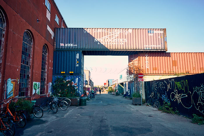 Container Industrieflair Refshaleøen