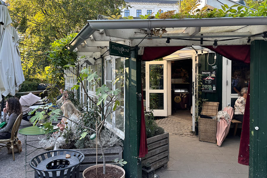 Flindt & Orsted Café Ørstedsparken Kopenhagen