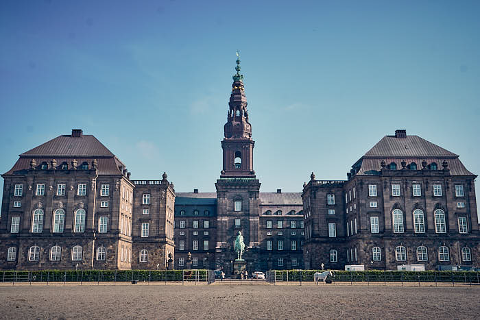 Christiansborg Slot Slotsholmen Kopenhagen