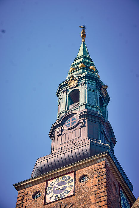 Kirchturm St Petri Kopenhagen