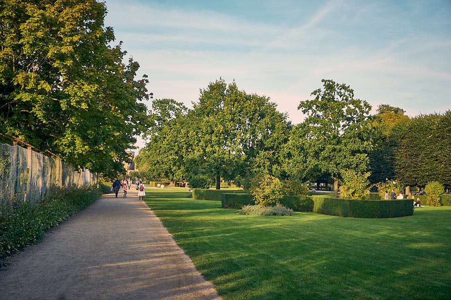 Rosenborg Schloss Garten Kopenhagen