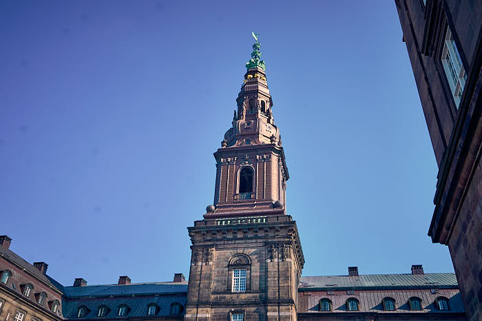 Schlossturm Christiansborg Slot Kopenhagen