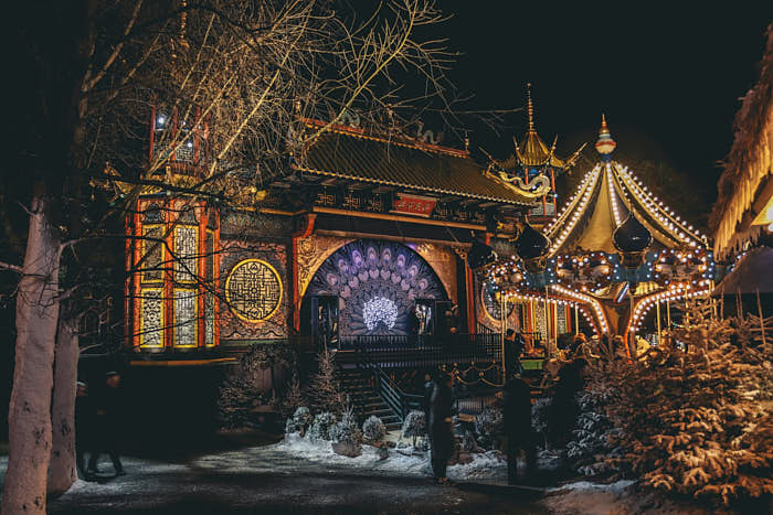 Tivoli im Winter