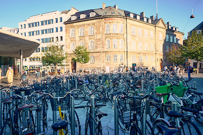 Vorplatz Räder Nørreport Kopenhagen