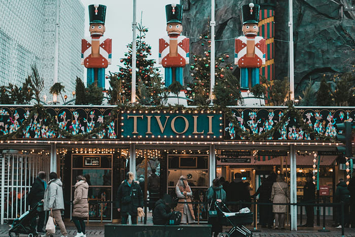 Weihnachten Tivoli Kopenhagen