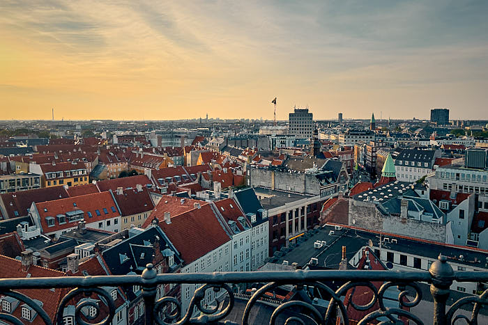 Altstadt Ausblick Rundetaarn Kopenhagen