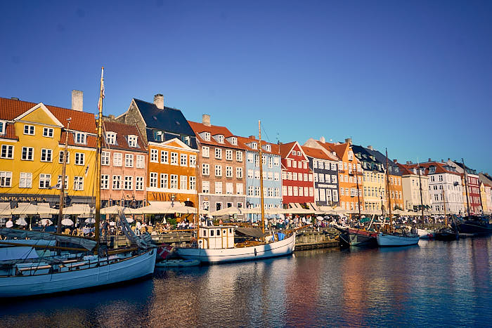 Ansicht Nyhavn Kopenhagen